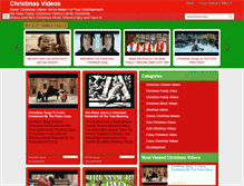 Tablet Screenshot of christmasvideos.us